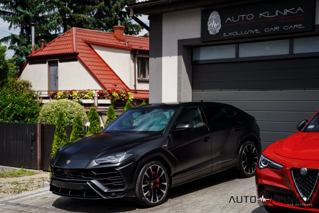 Lamborhini Urus po kompleksowej ochronie lakieru